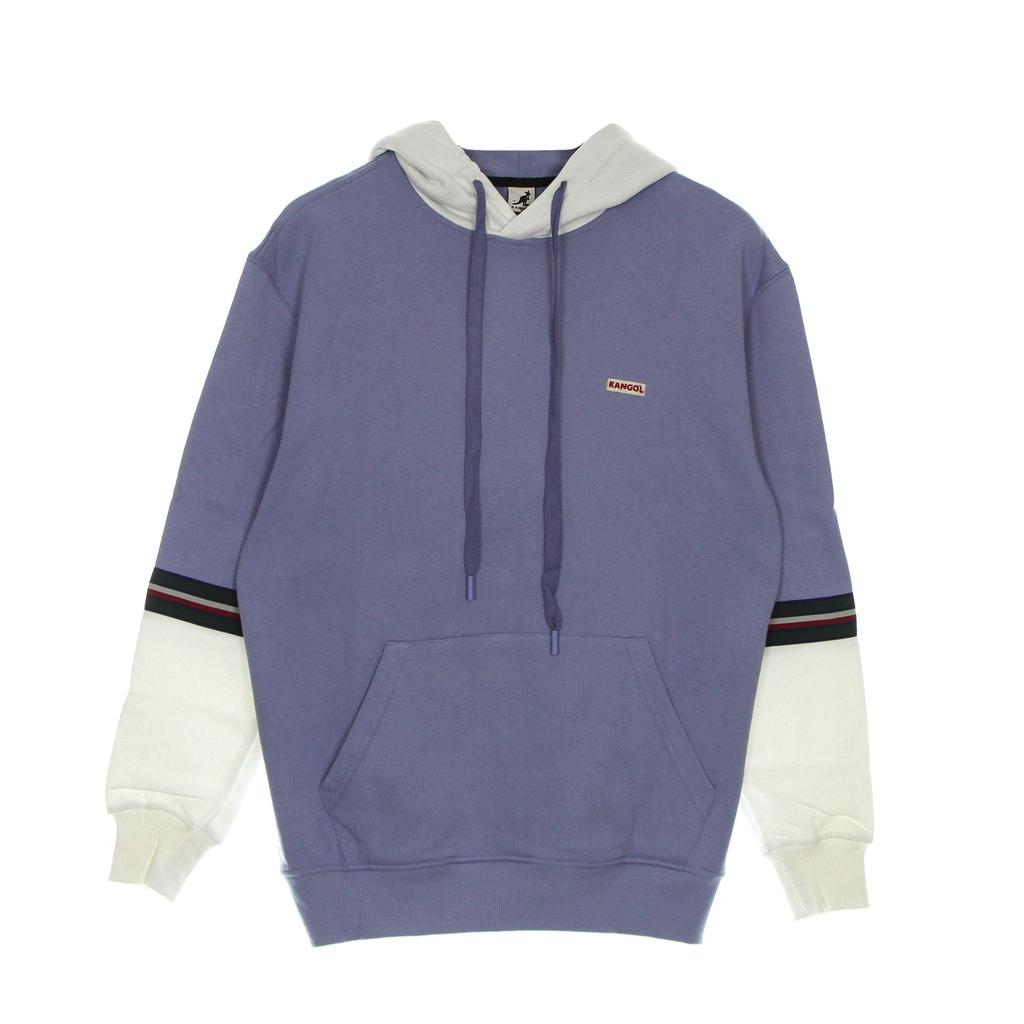 Kangol Heritage Taped Hoodie Iced Lilac Men's Lightweight Hooded Sweatshirt