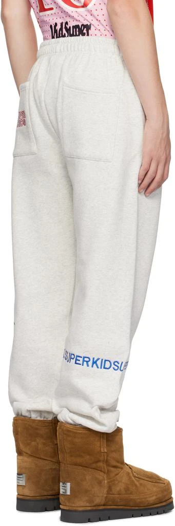 KidSuper Gray Super Sweatpants 3