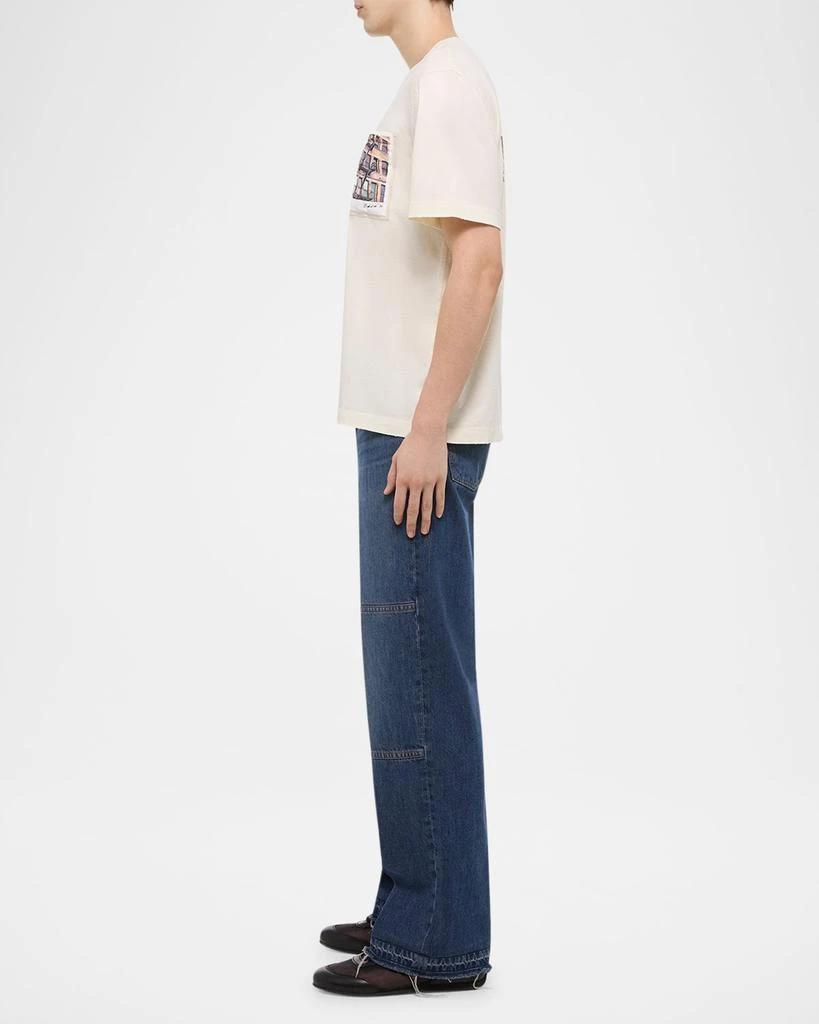Helmut Lang Men's Manhattan Postcard T-Shirt 6