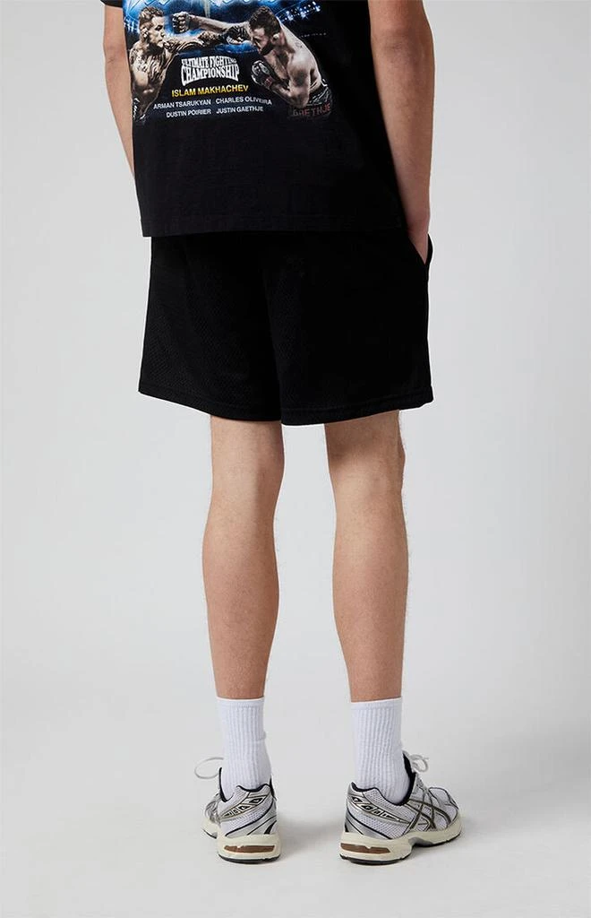 PacSun Black Mesh Basketball Shorts 5