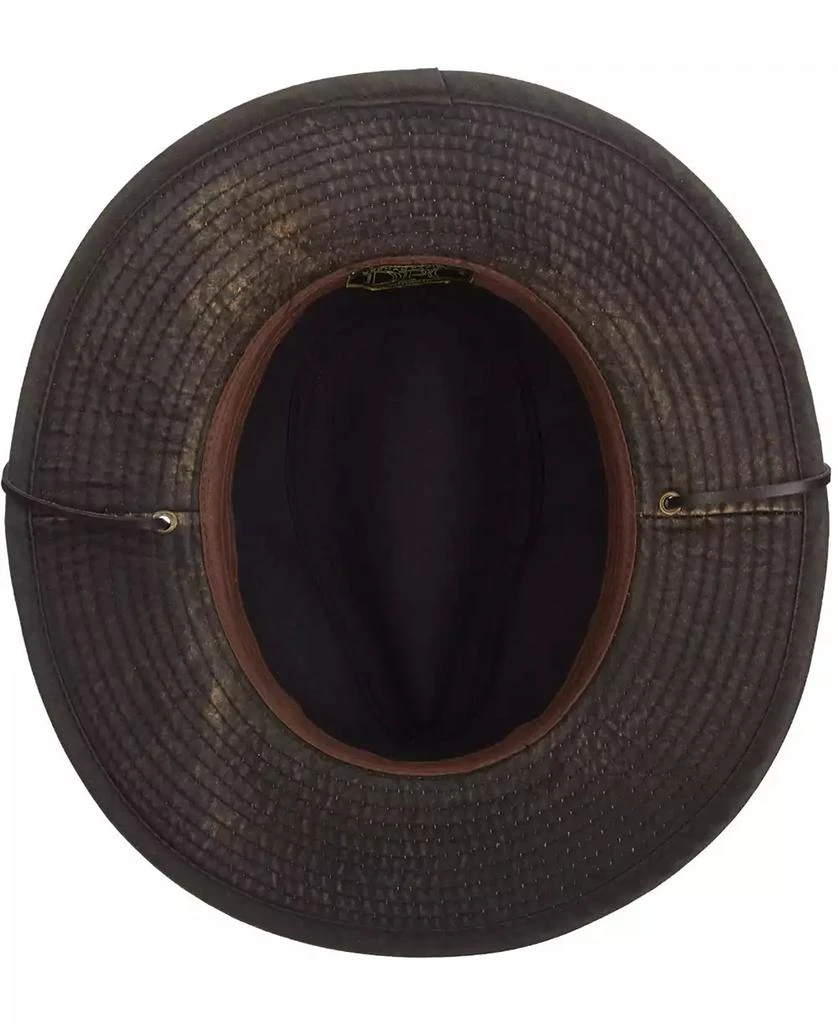 Dorfman Pacific Men's Weathered Big-Brim Safari Hat 5