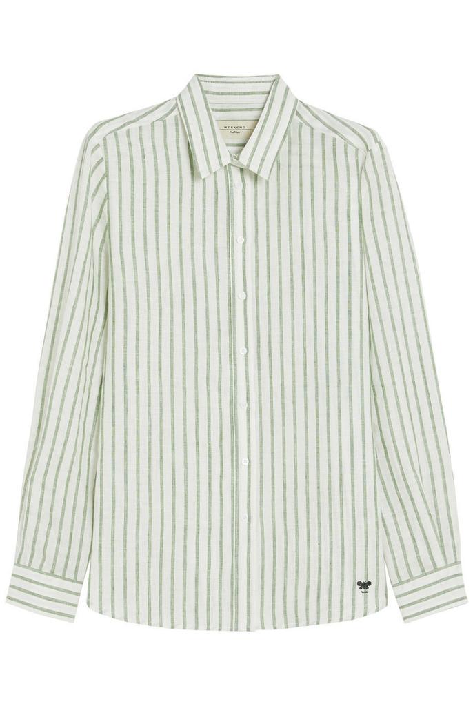 Weekend Max Mara Striped linen shirt