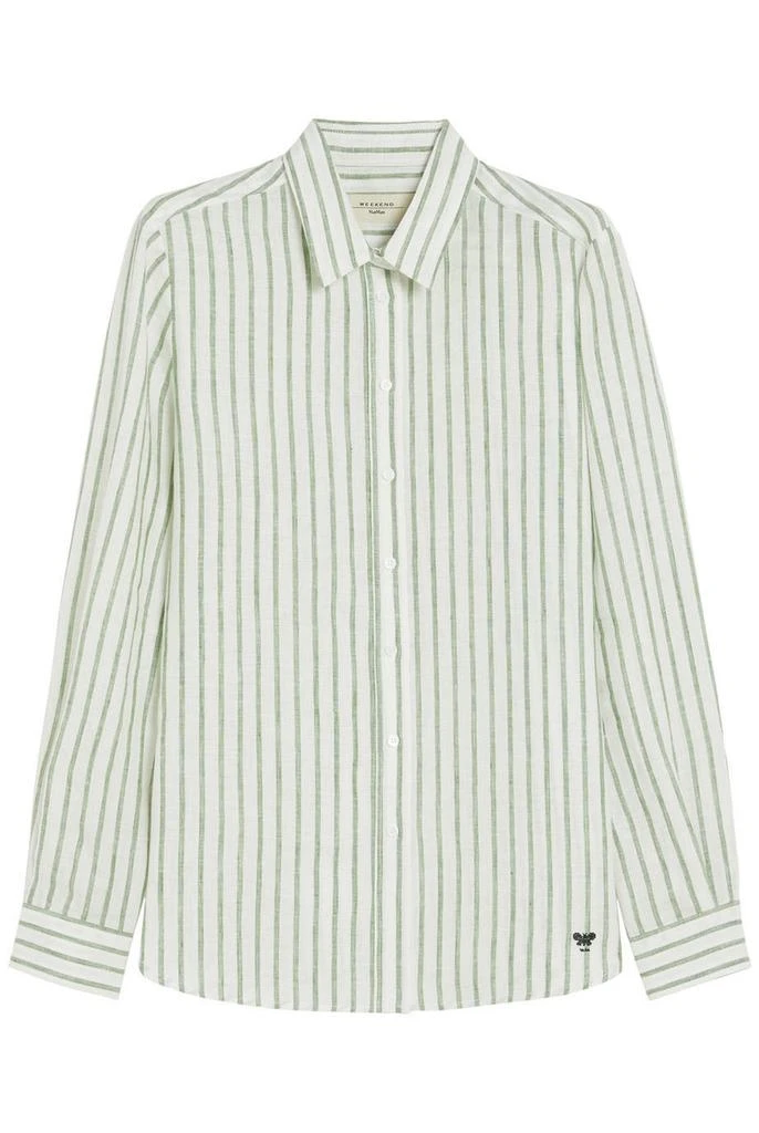 Weekend Max Mara Striped linen shirt 1