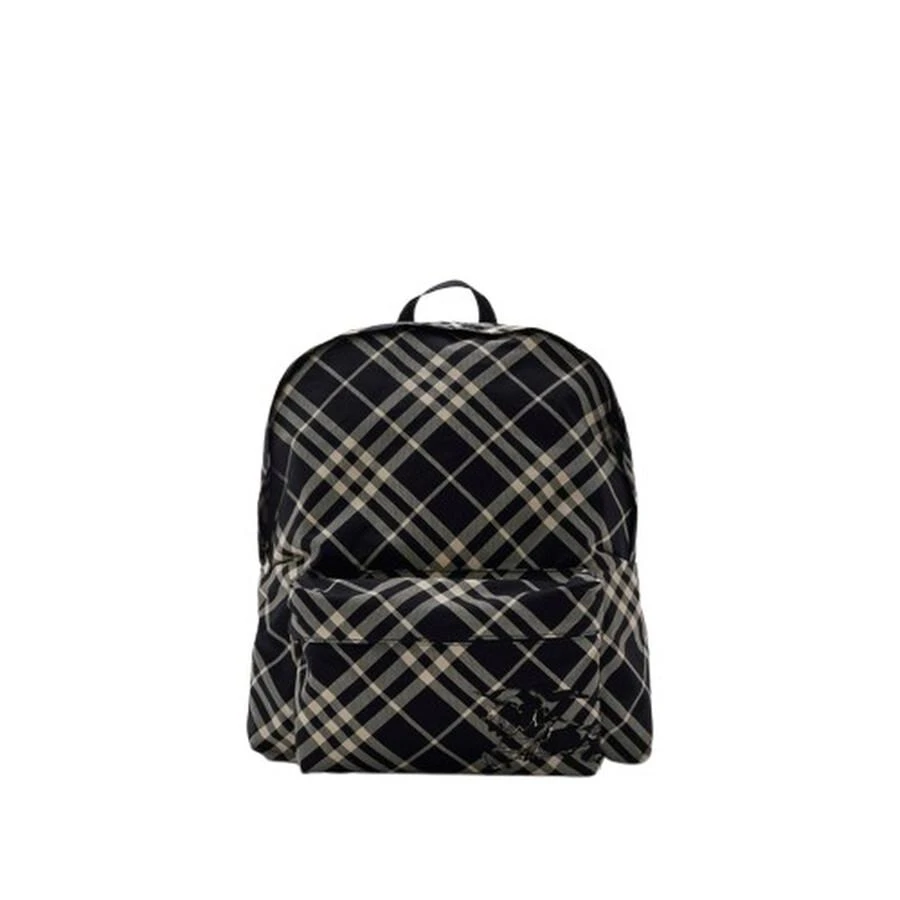 Burberry Black / Calico Men's Essential Check Backpack