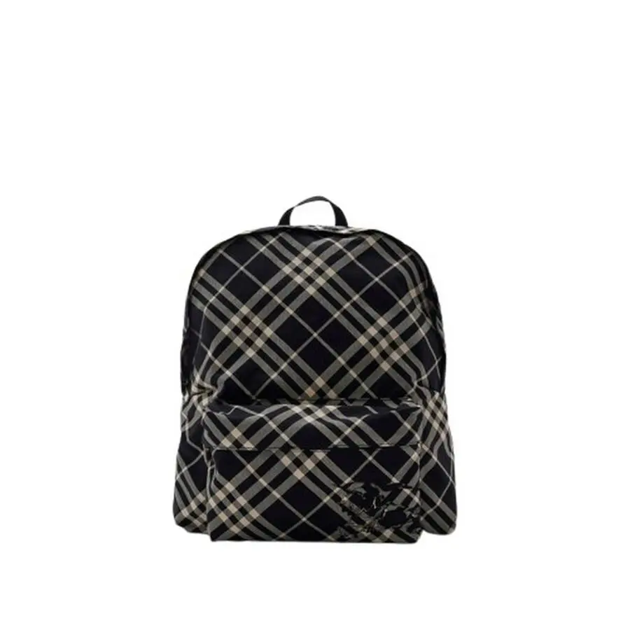 Black / Calico Men's Essential Check Backpack