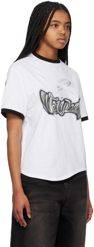 We11done White Crewneck T-Shirt 2