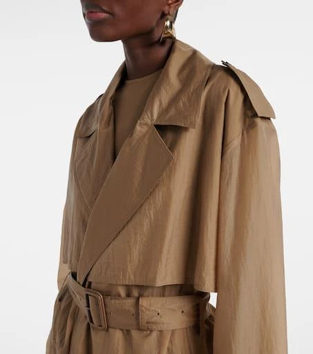 Yves Saint Laurent Sheer trench coat 4
