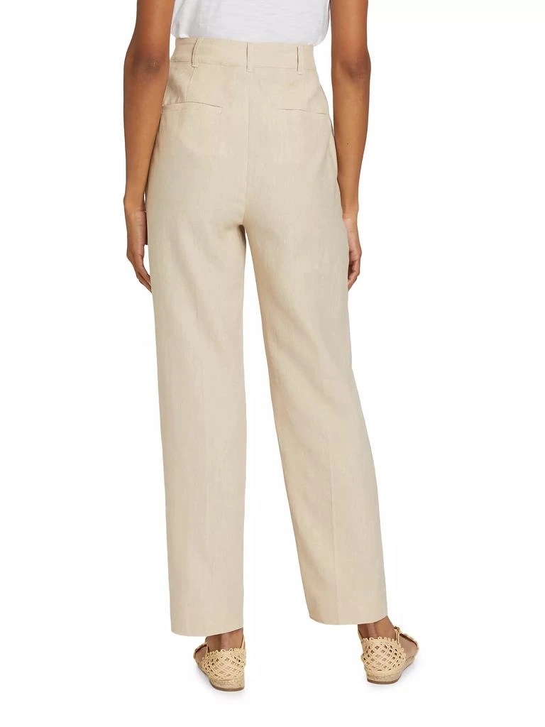 Cinq à Sept Arlene Linen-Cotton Straight Pants 5