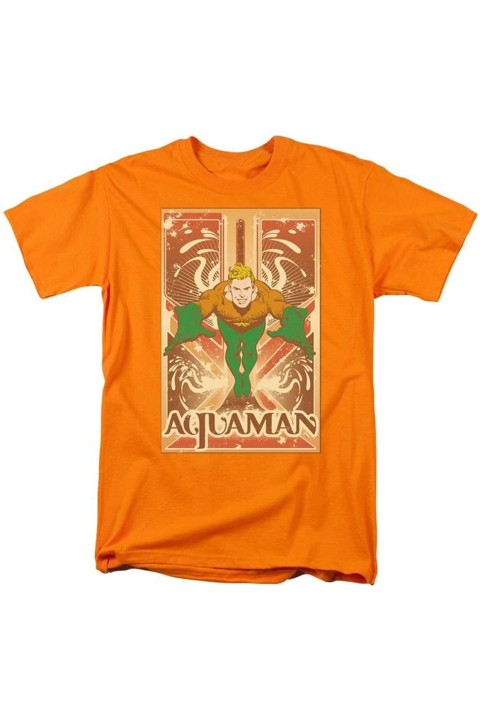 Gildan DC Comics Aquaman Short Sleeve Adult Tee / T-Shirt 1
