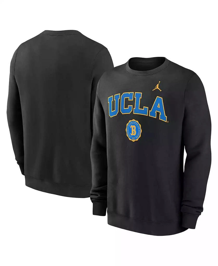 Jordan Men's Black UCLA Bruins Legacy Classic Pullover Sweatshirt 1