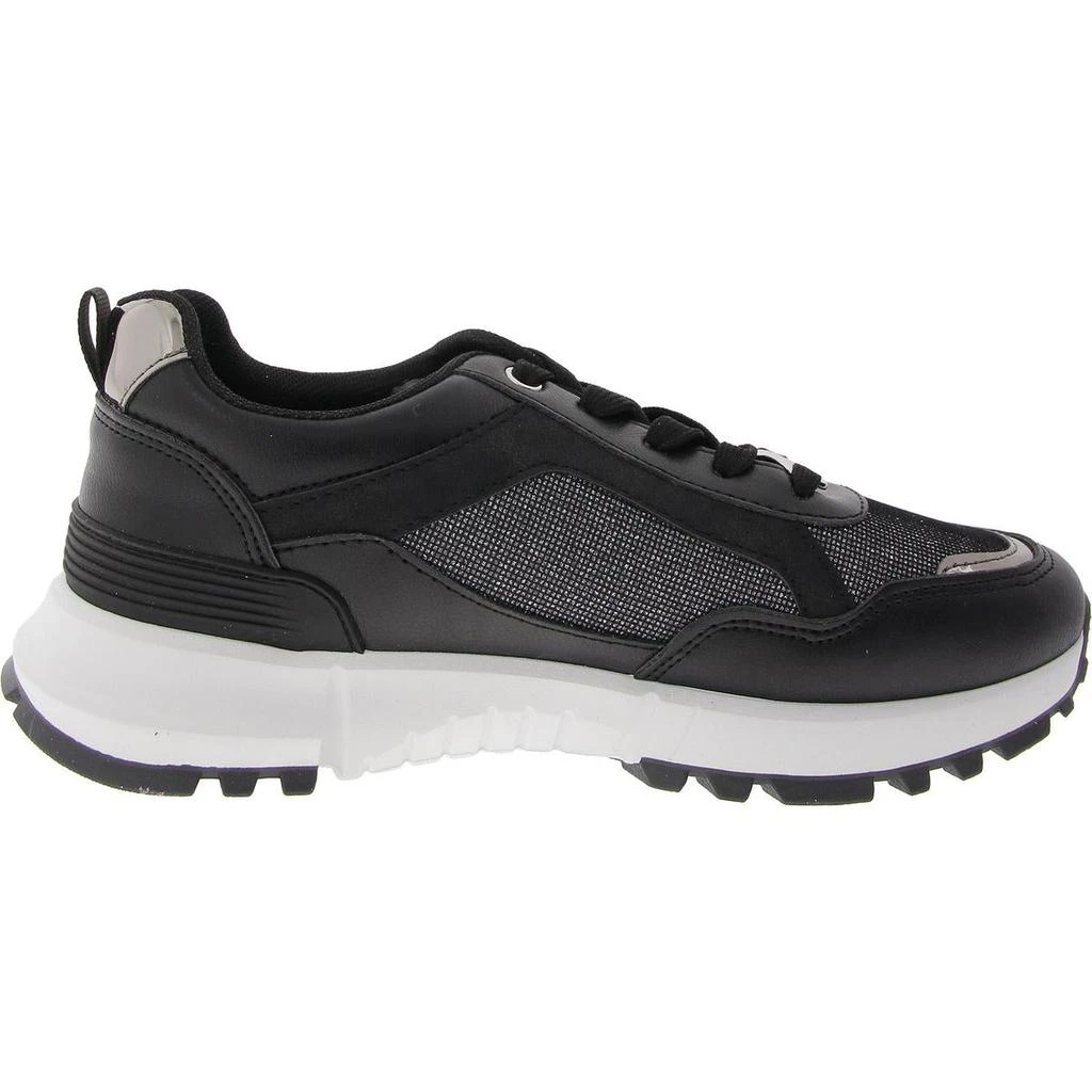 Bebe Niurka Womens Faux Leather Glitter Casual and Fashion Sneakers 4