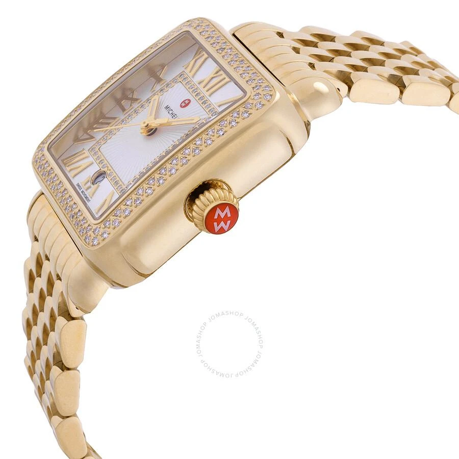 Michele Deco Madison Quartz White Silver Dial Ladies Watch MWW06T000161 2