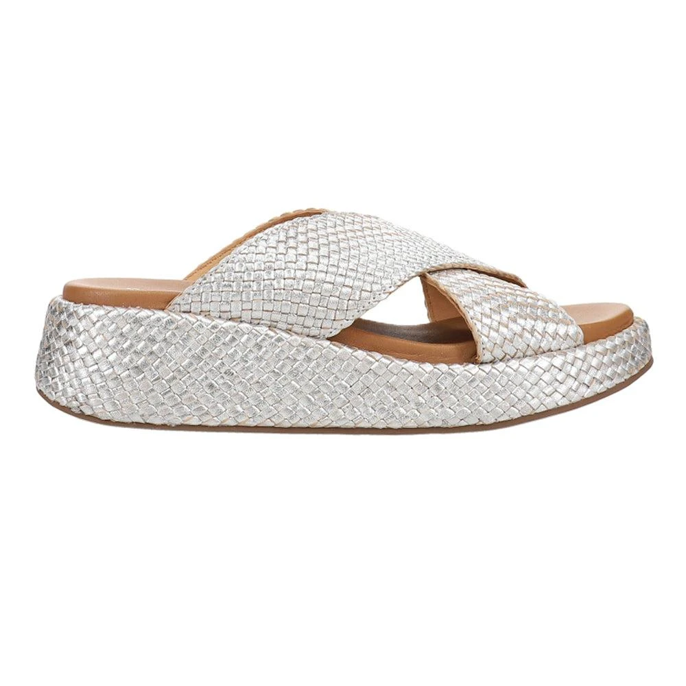 Seychelles Key West Metallic Platform Sandals 1