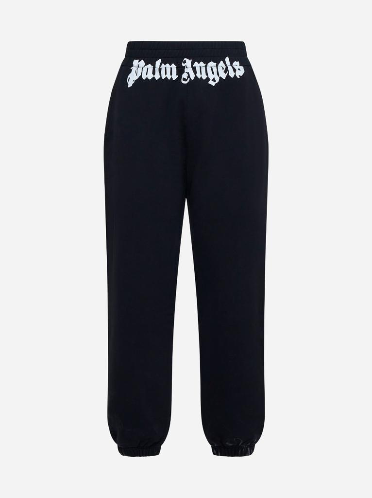 Palm Angels Black Classic Logo sweatpants