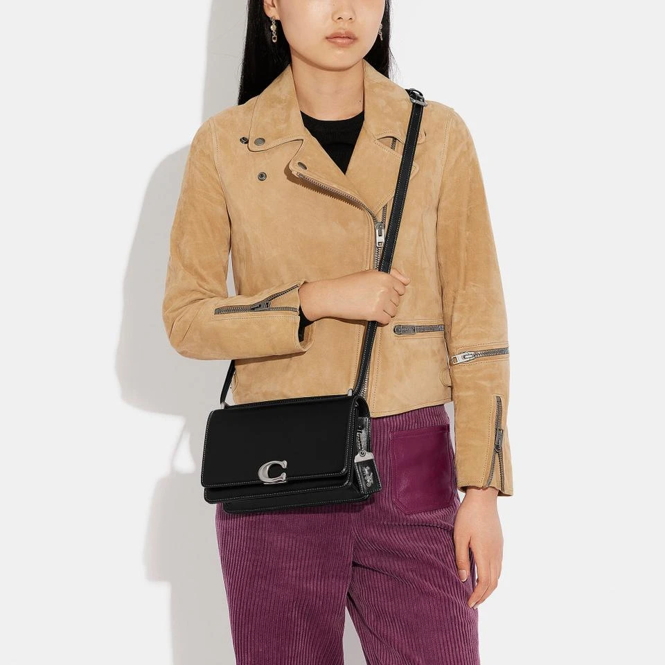 Coach Coach Bandit Luxe Leather Shoulder Bag 3