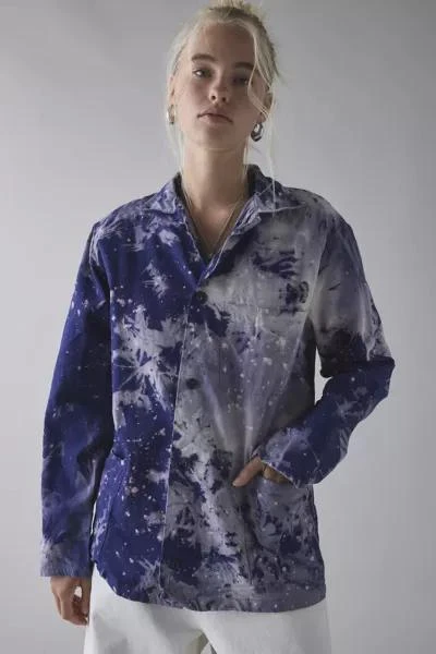 Urban Renewal ReMADE By UO Bleach Splatter Work Jacket 2
