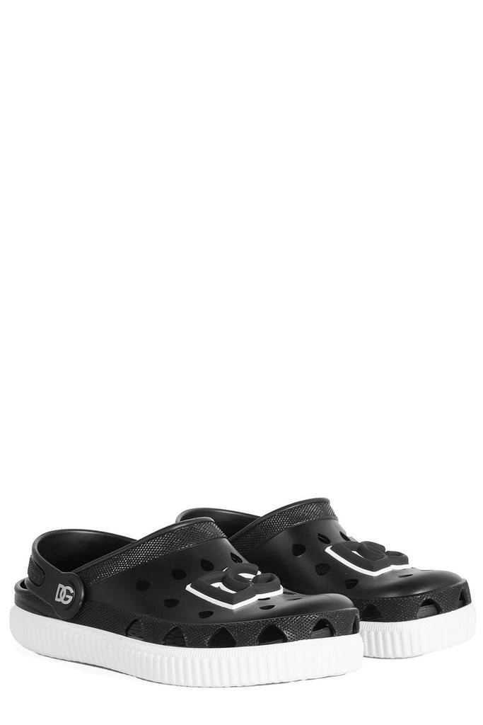 Dolce 
Gabbana Dolce 
Gabbana Kids DG Logo Slip-On Sandals 3