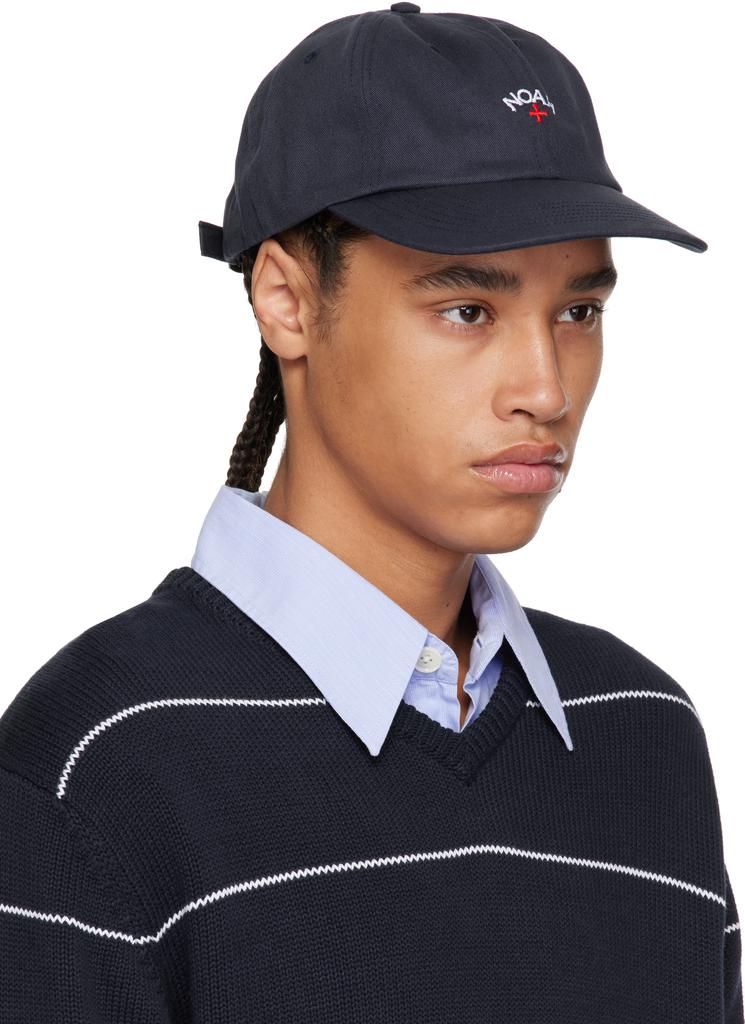 Noah Navy Classic Core Logo 6-Panel Cap