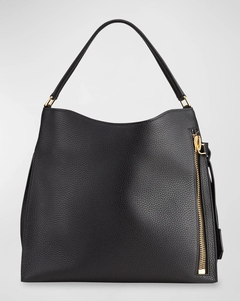 Tom Ford Alix Hobo Small in Grained Leather 1