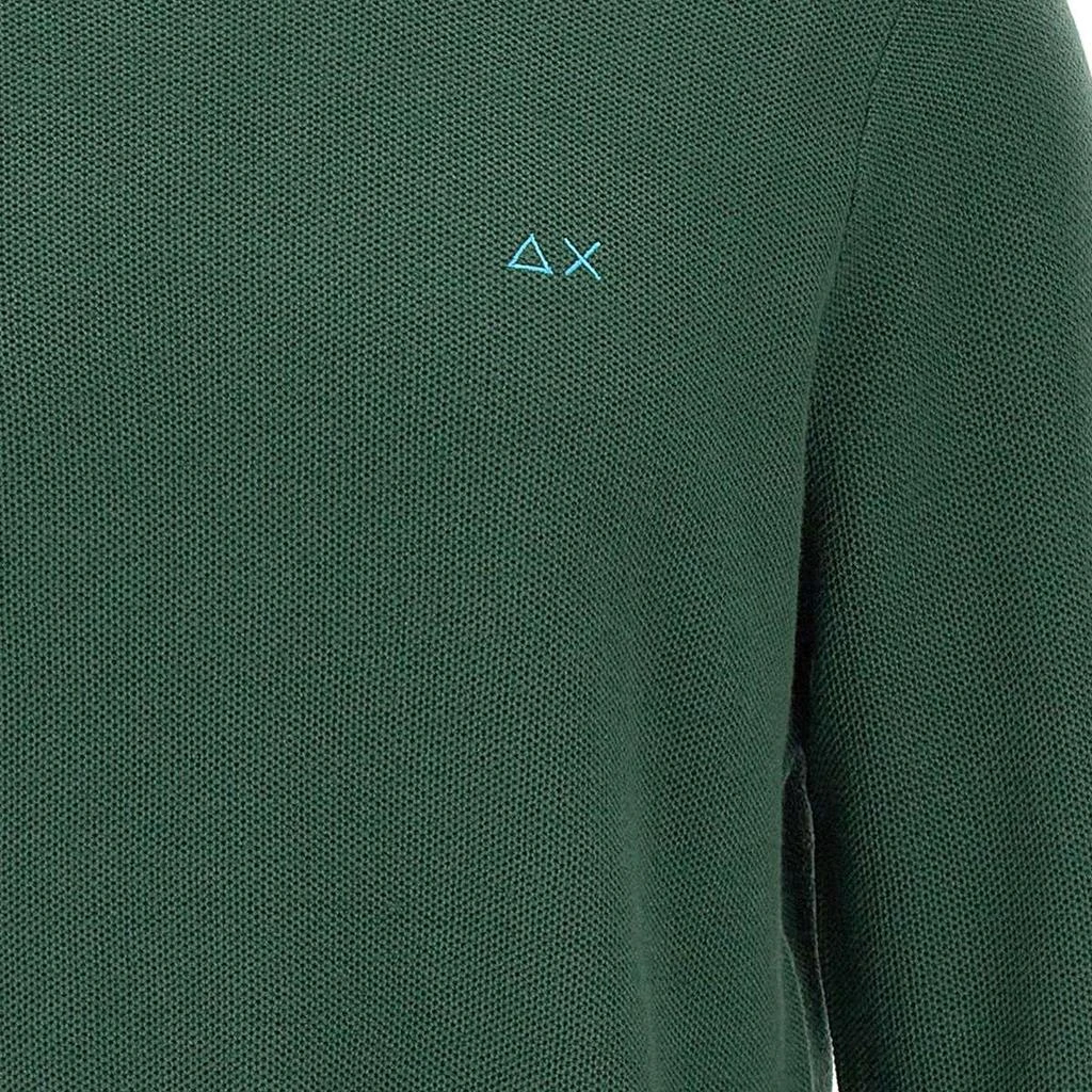 SUN 68 Sun 68 Logo Embroidered Crewneck Knitted Jumper 4