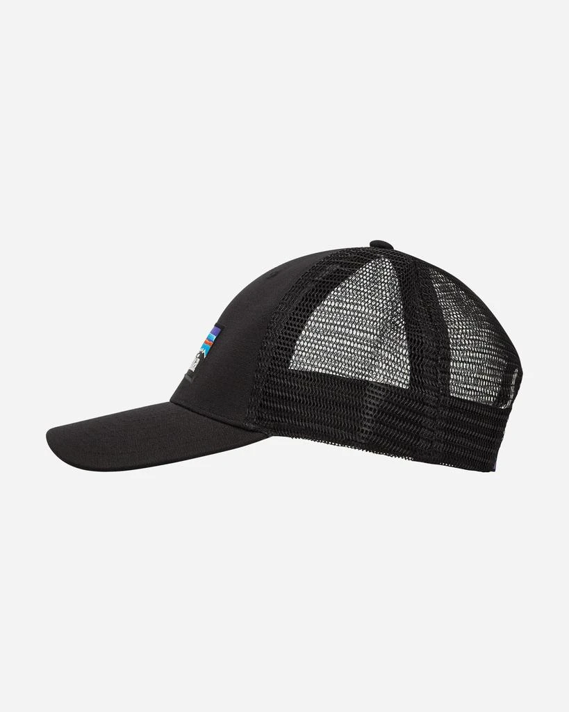 Patagonia P-6 Logo Lopro Trucker Hat Black 3