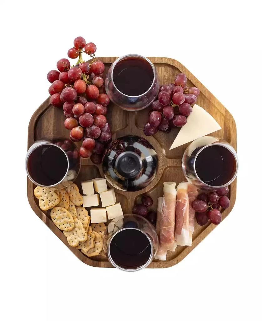 Toscana Mesavino 13.8" Wine Picnic Table 6