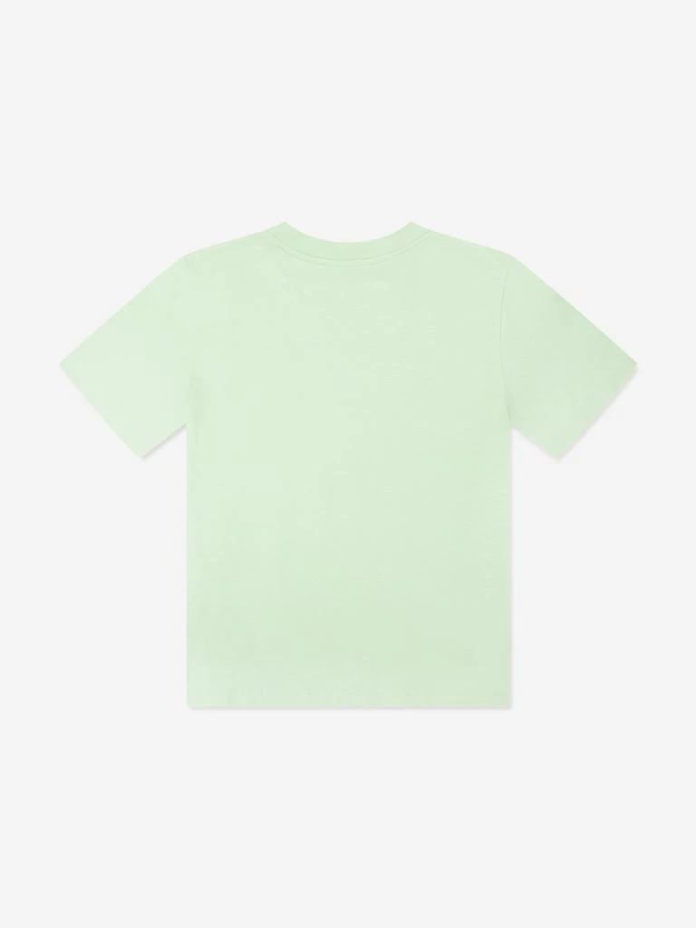 MM6 Maison Margiela MM6 Maison Margiela Kids Logo T-Shirt in Green 2