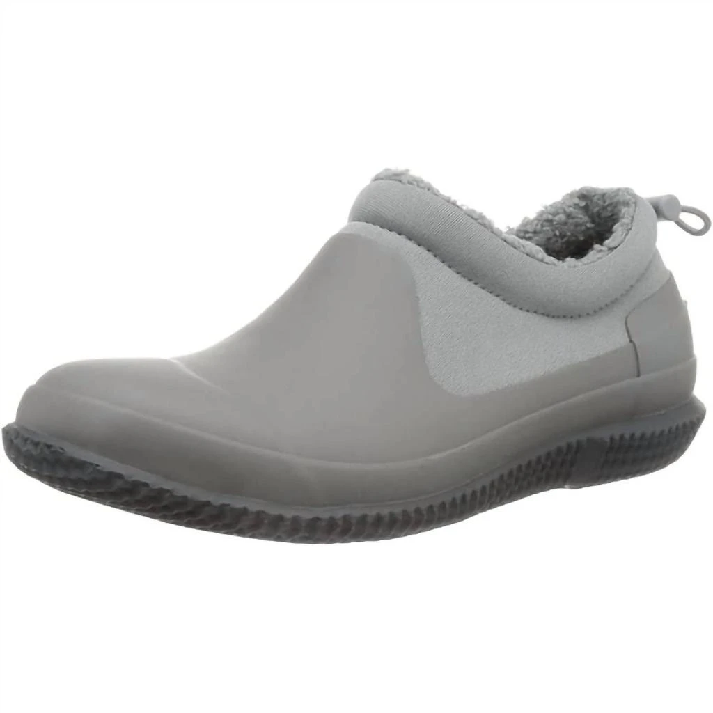Hunter Women's Original Sherpa Shoes In Tundra Gray/docker Gray 2