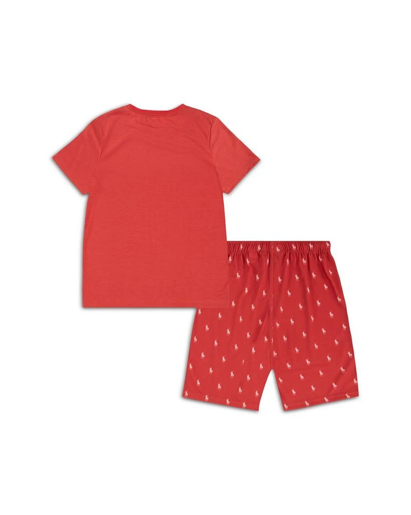 Ralph Lauren Boys
 Jersey Tee 
Shorts Pajama Set - Little Kid 4