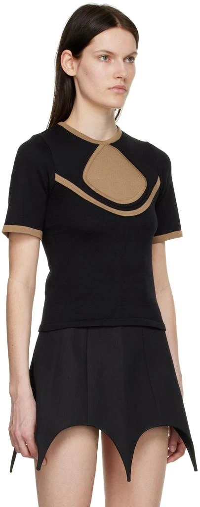 FIDAN NOVRUZOVA Black Cotton Sweater 4