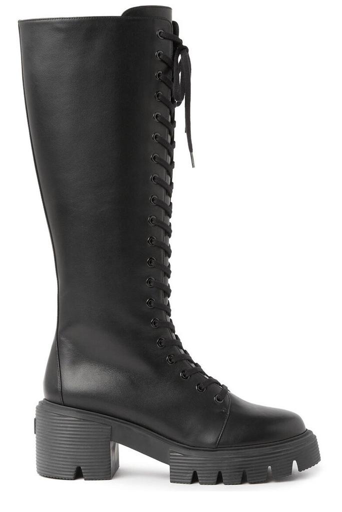 ロングブーツ STUART WEITZMAN SOHO CHELSEA BOOTS Stuart Weitzman Soho Leather Knee-High Boots | Saks Fifth Avenue