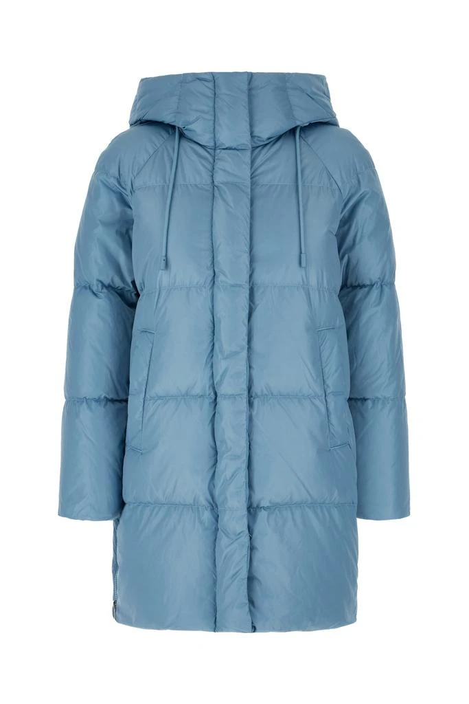 Weekend Max Mara Light Blue Nylon Down Jacket 1
