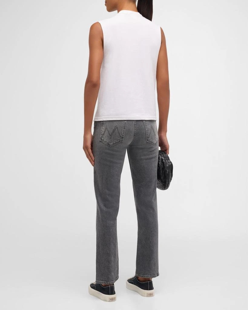 Alice + Olivia Micah Embellished Graphic Muscle Tank 5