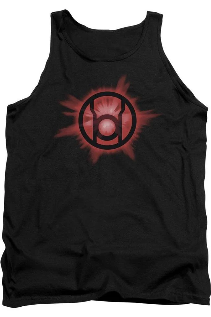 Gildan Green Lantern Red Glow Adult Tank Top 1