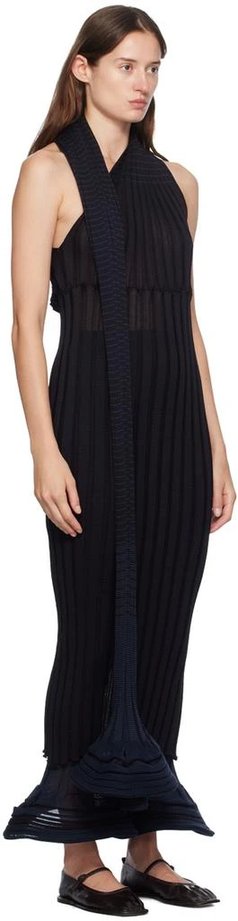 Black & Navy Asagao Maxi Dress  On Sale Now with Up to 80% Off | Discover  Exclusive Deals & Savings at BeyondStyle  Authentic Issey Miyake long  dresses|women with Limited-Time Discounts,