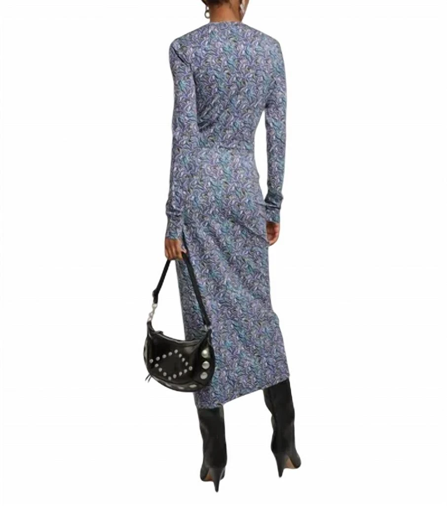 Isabel Marant Jelina Dress In Blue 2