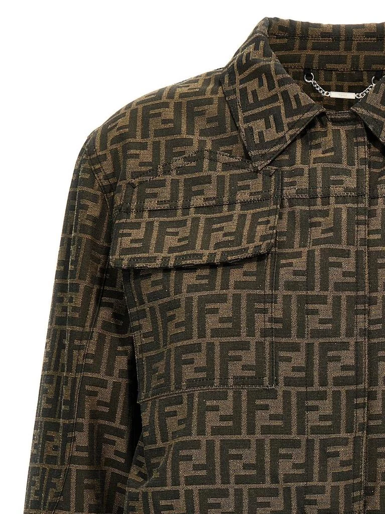 Fendi Fendi Ff Canvas Jacket 3