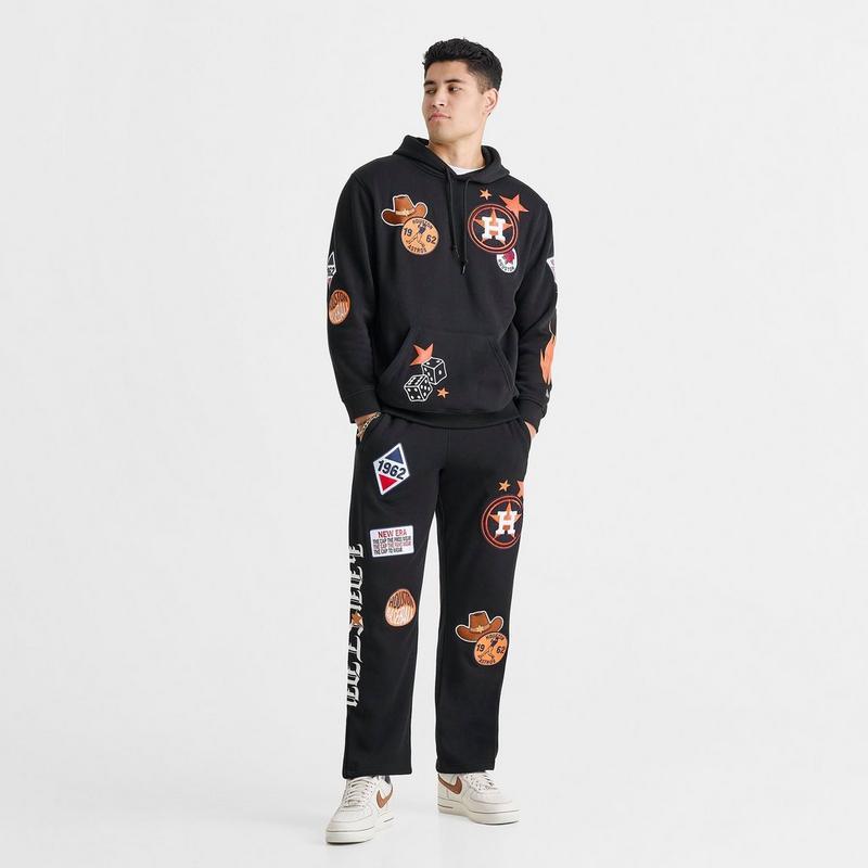 New Era Men's New Era Houston Astros MLB Patch Sweatpants