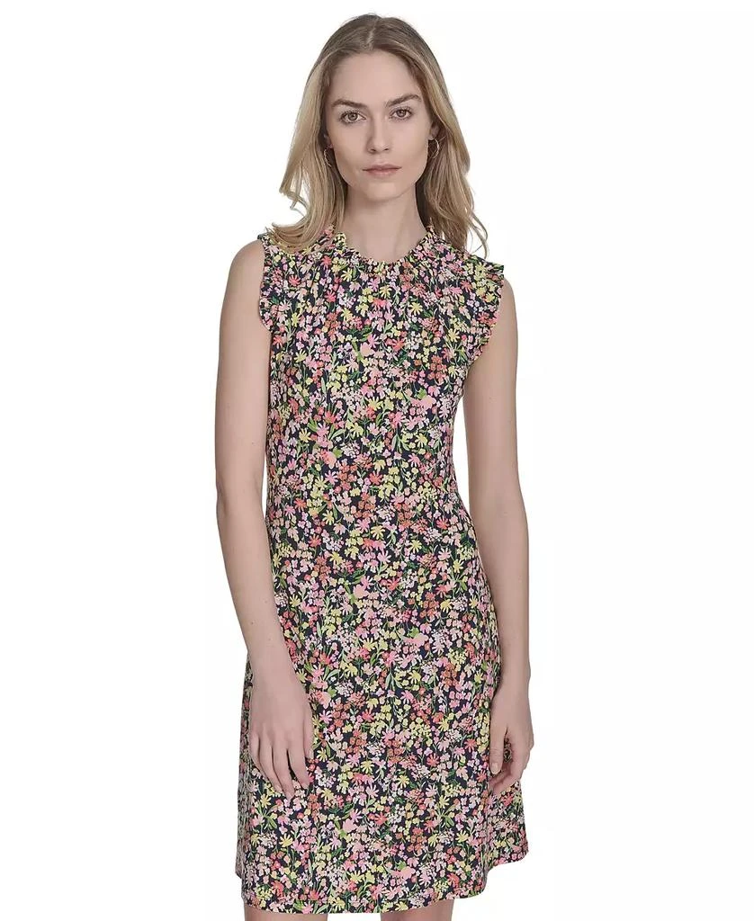 Tommy Hilfiger Women's Sleeveless Floral-Print Shift Dress 3