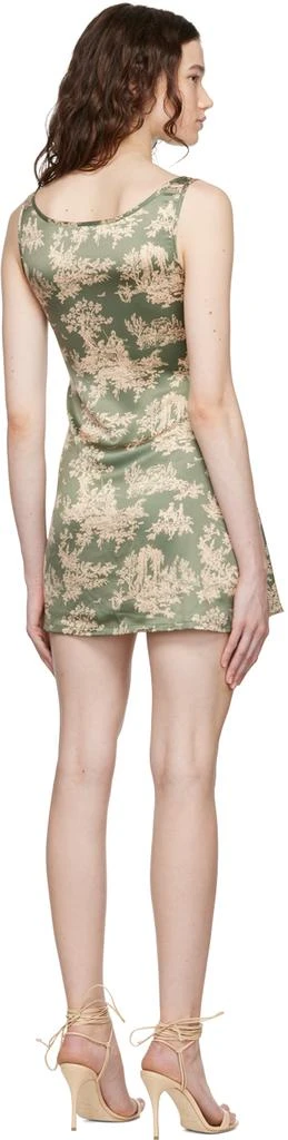 Miaou Green Ginger Mini Dress 3