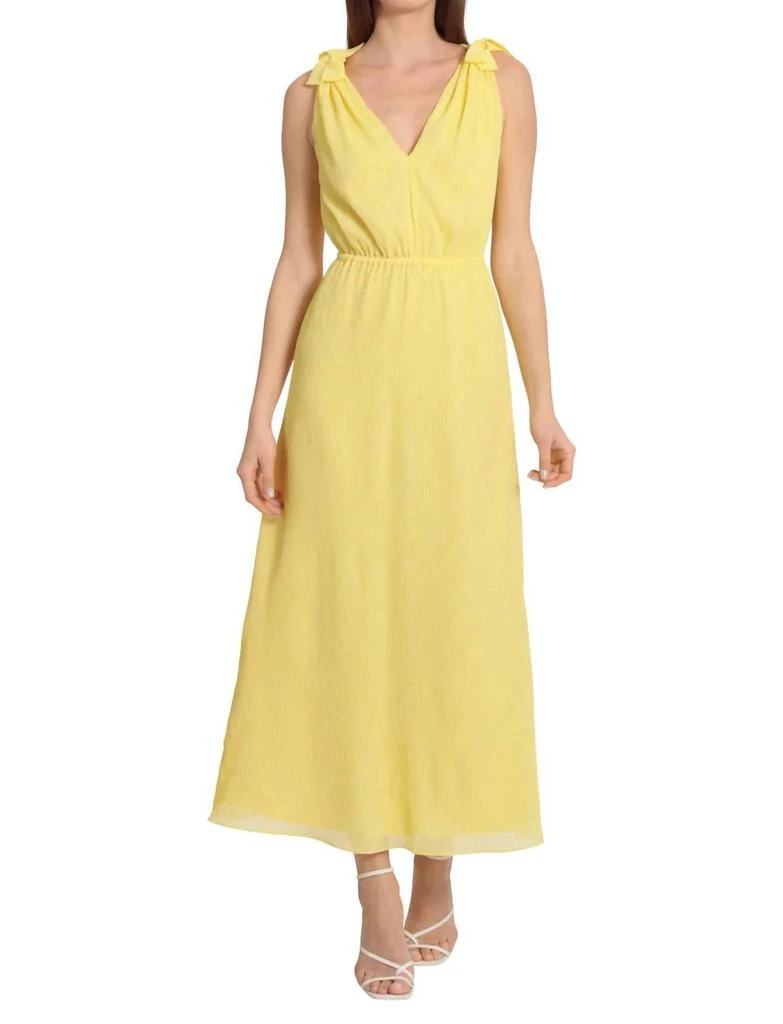 maggy london bridesmaid dresses Maggy London MIDI Dress with Flounce and Tiered Bottoms Women's Dress Bright Rose : 6 main image 1