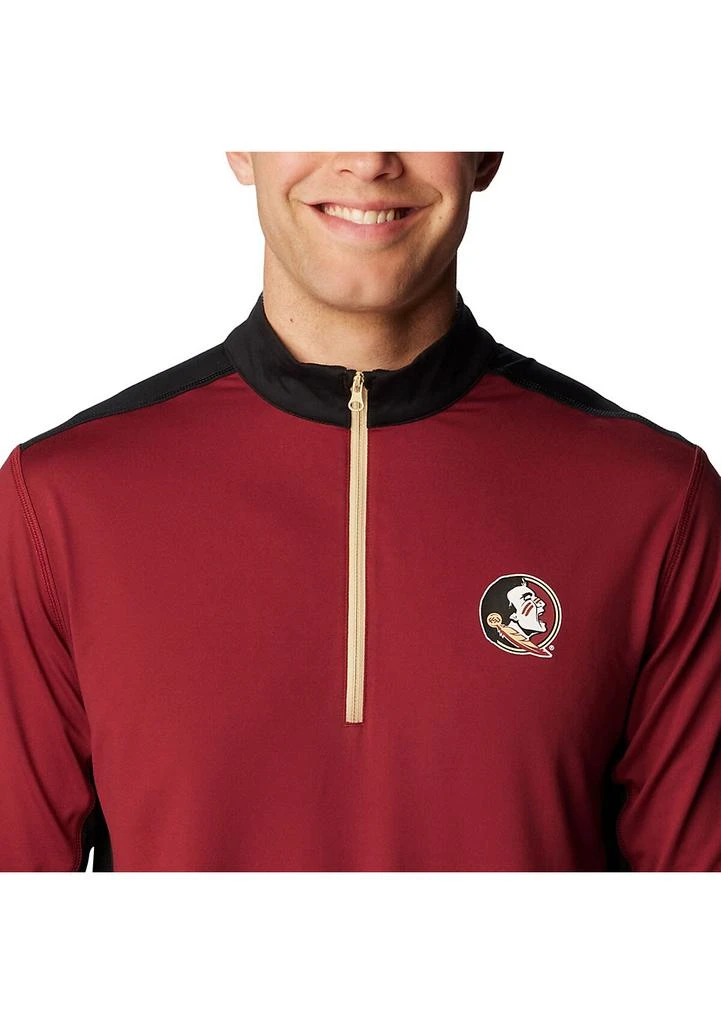 Columbia NCAA Florida State Seminoles Tech Trail™ Omni-Shade Quarter-Zip Top 3