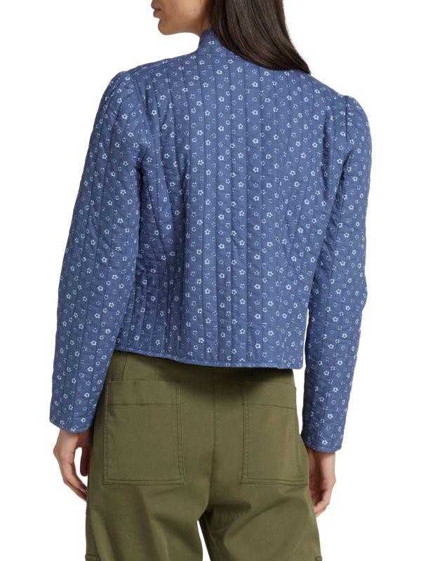 NSF Daisy Cropped Quilted Jacket