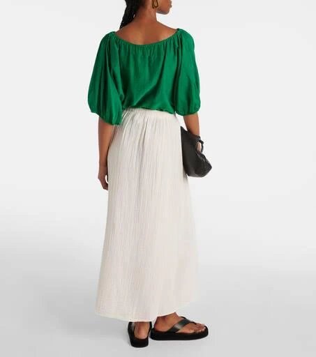 Velvet Indy cotton maxi skirt 3