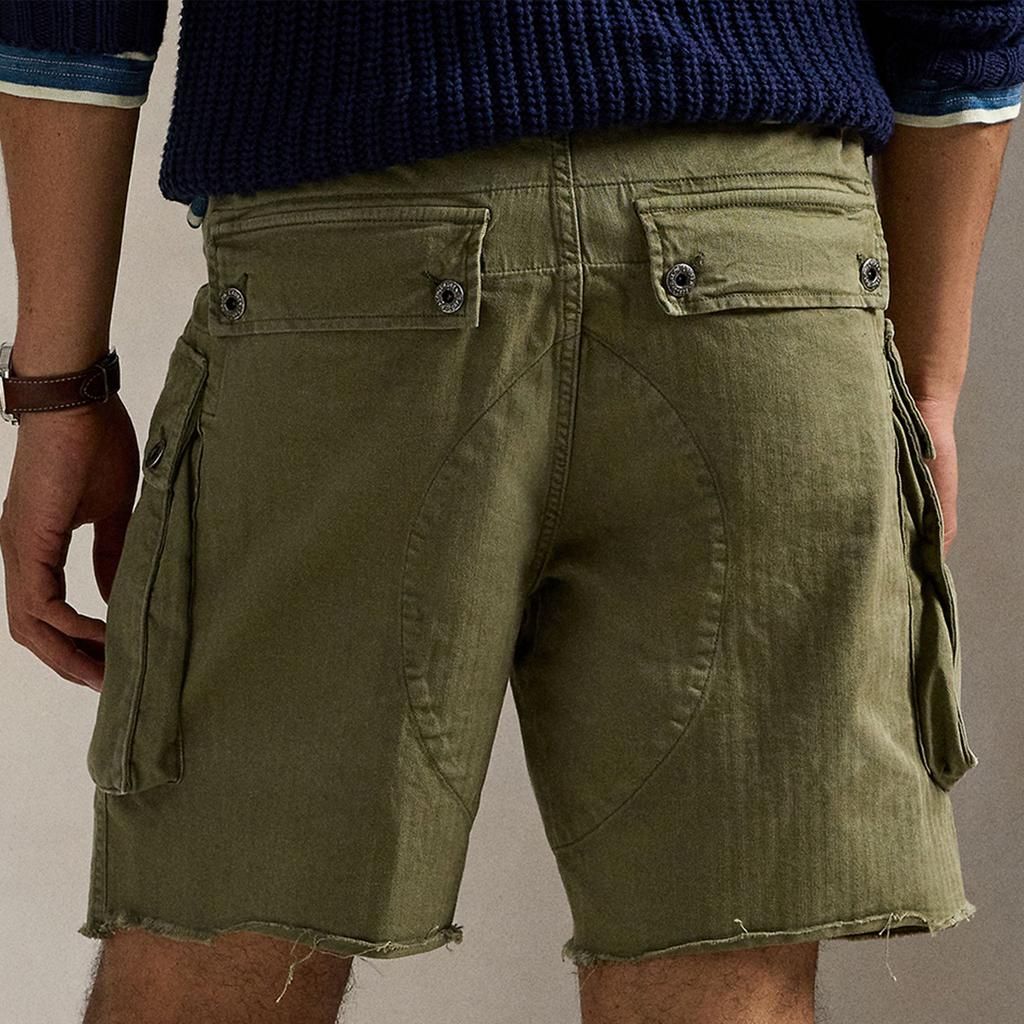 Ralph Lauren Relaxed Denim Cargo Shorts