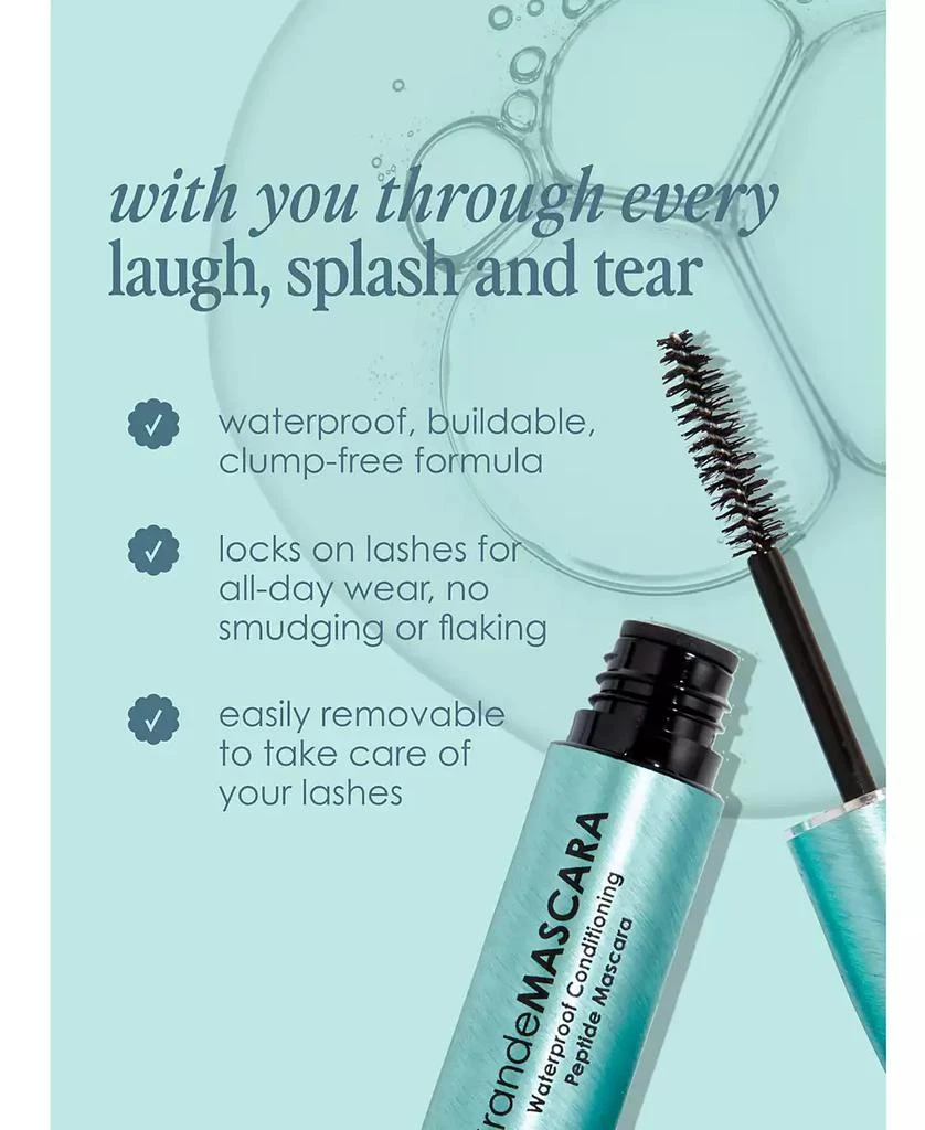 Grande Cosmetics GrandeMASCARA Waterproof Conditioning Peptide Mascara 5