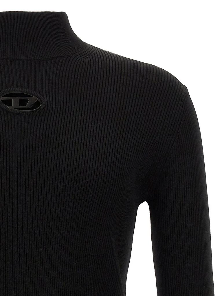 Diesel Diesel K-Zackary Mock-Neck Oval D Jumper 3