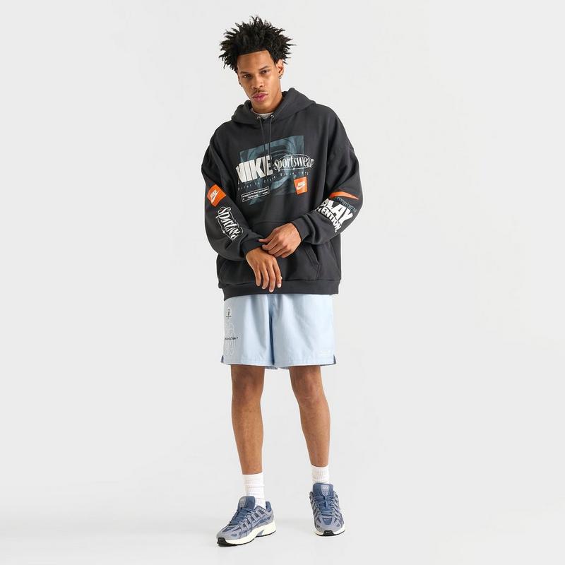 NIKE Men's Nike Club Oversized French Terry Pullover Hoodie