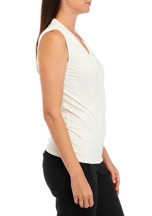THE LIMITED Limited Womens Sleeveless Wrap Top 3