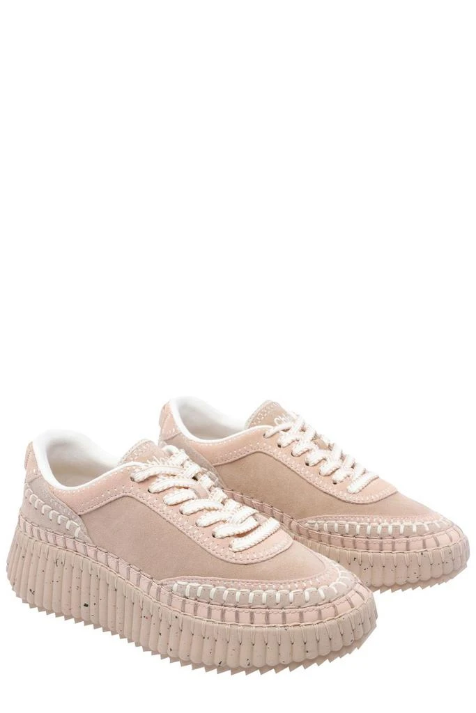 Chloé Chloé Nama Lace-Up Sneakers 3